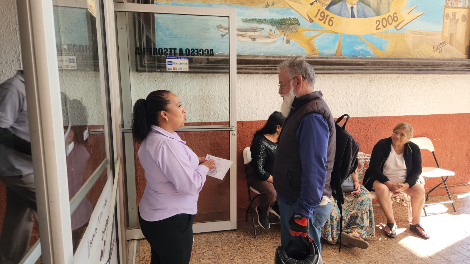 Pago de preadial en Guasave