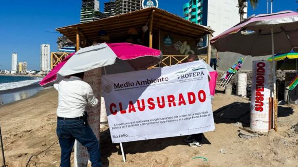 ‘No estamos siendo omisos, desarrolladores ya deben de entender’: Profepa ante clausuras inmobiliarias y de playa en Mazatlán, Sinaloa