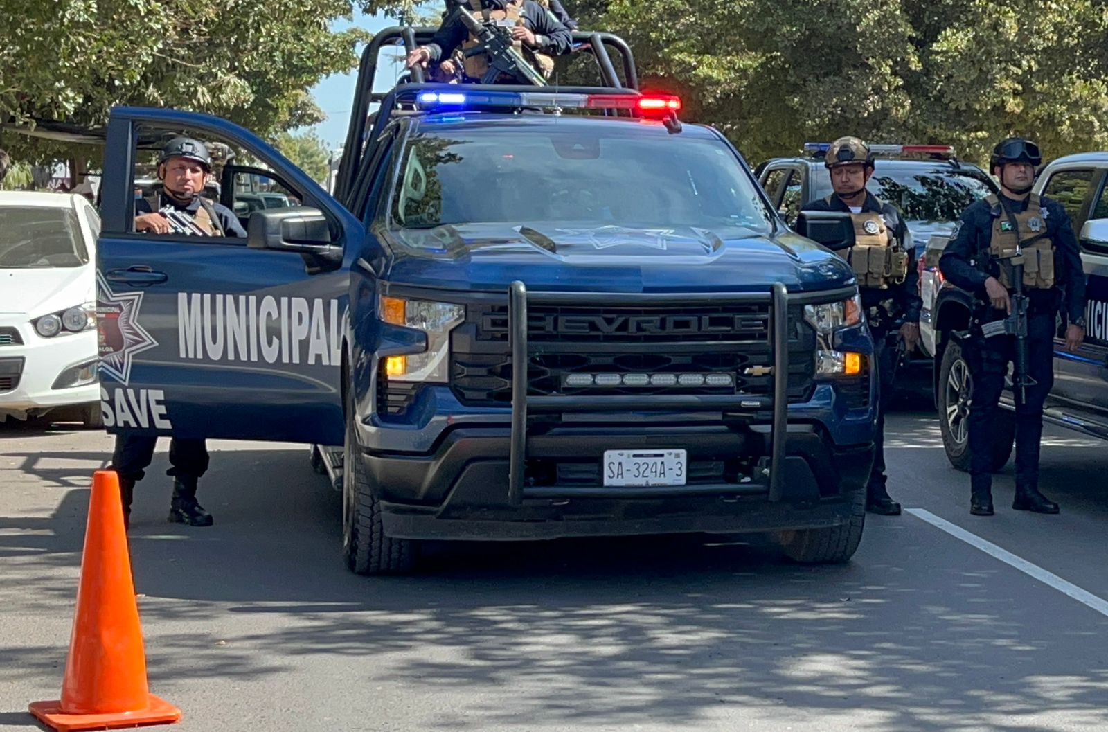 Patrulla municipal de Guasave