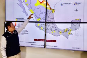 Mapa de sequía en Sinaloa