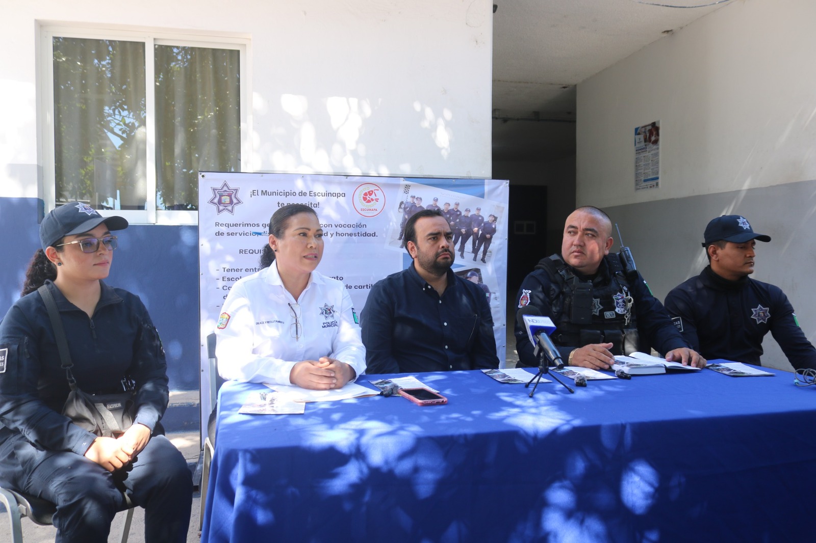 convocatoria de reclutamiento de la Policía Municipal de Escuinapa