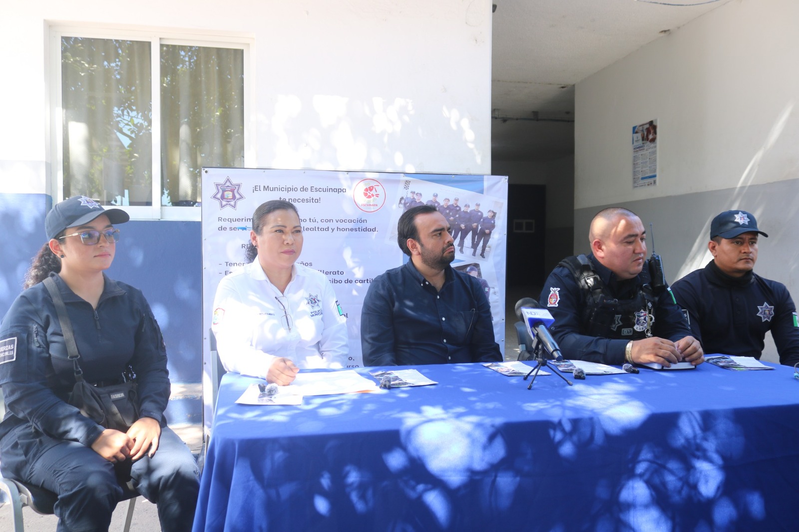 convocatoria de reclutamiento de la Policía Municipal de Escuinapa