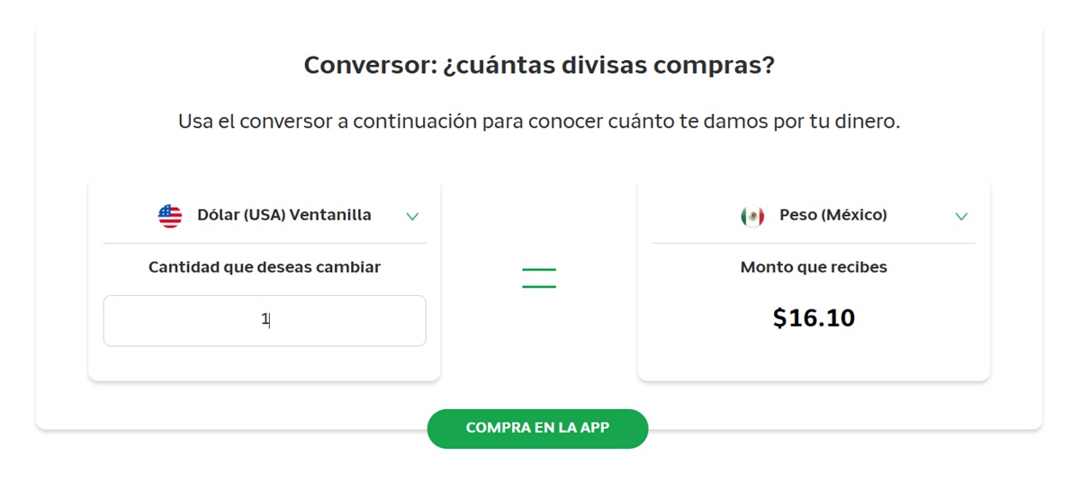 Precio del dólar en Banco Azteca