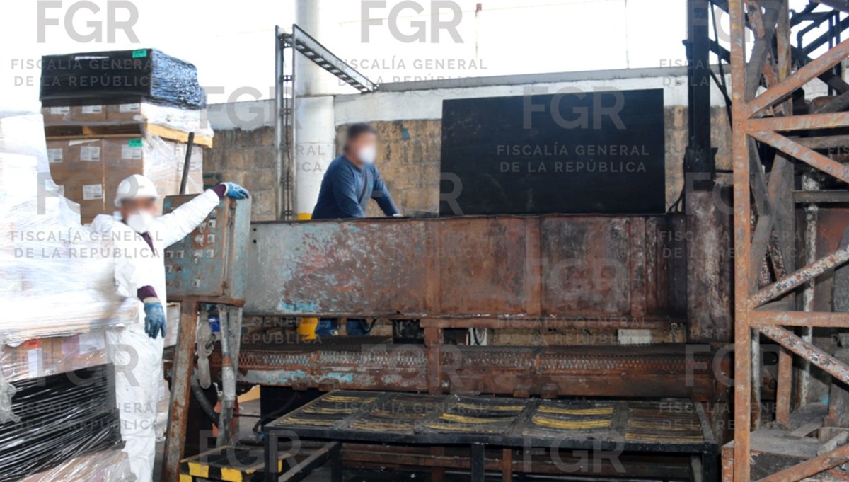 Precursores químicos asegurados en Sinaloa y destruidos en el Estado de México