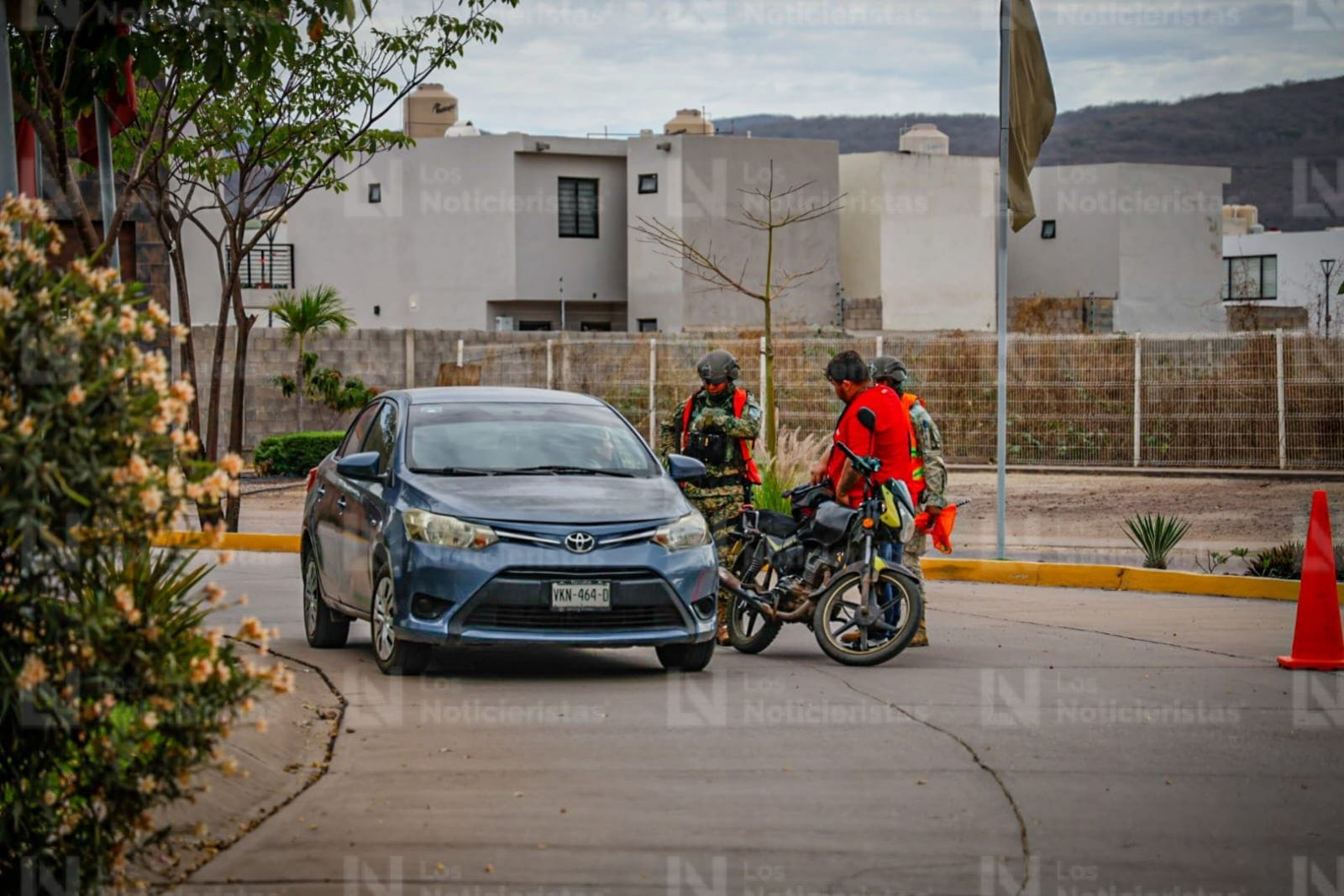 Presencia de militares en el sur de Culiacán