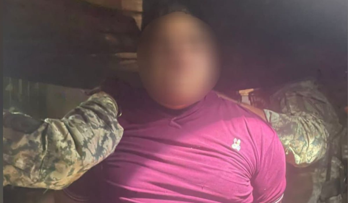 Presunto responsable del asesinato de Daniel Alfonso en Villa Bonita, Culiacán, Sin.