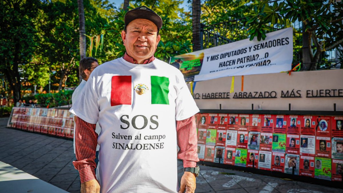 productores se manifiestan en la catedral de culiacan sos