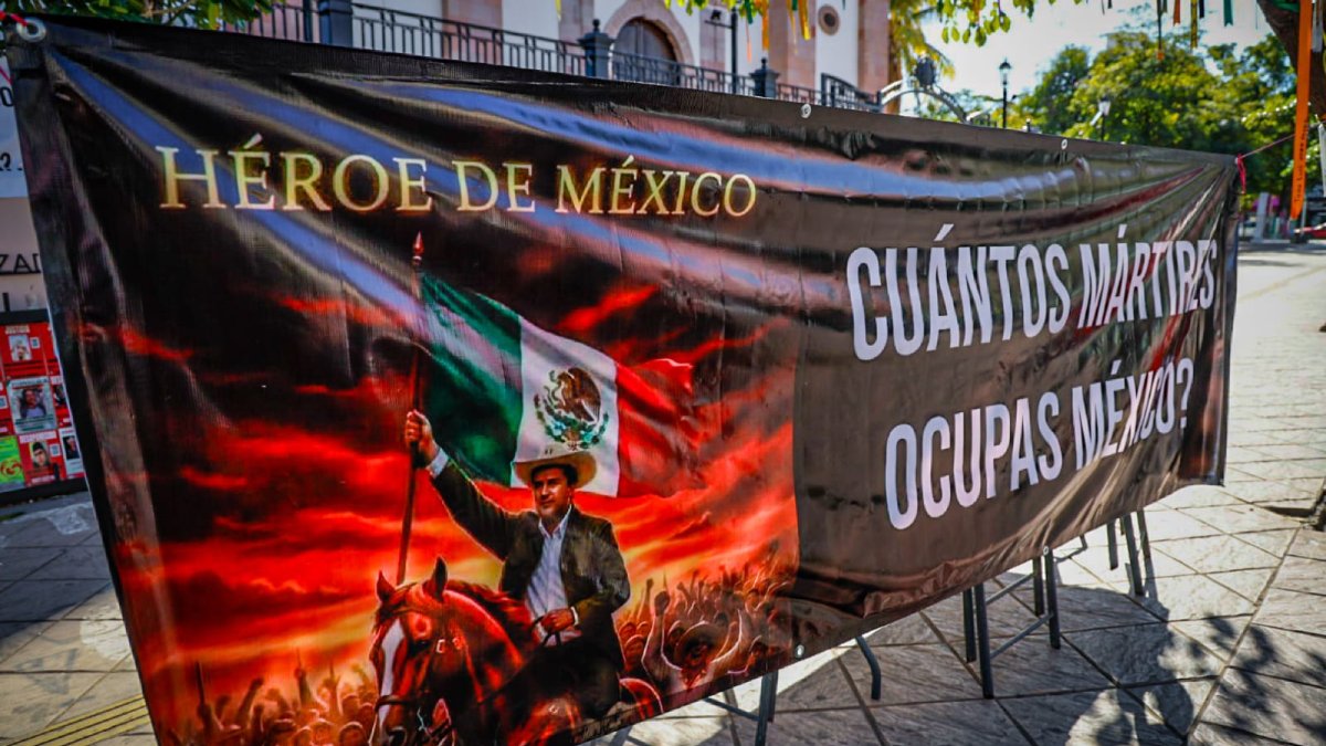 productores se manifiestan en la catedral de culiacan