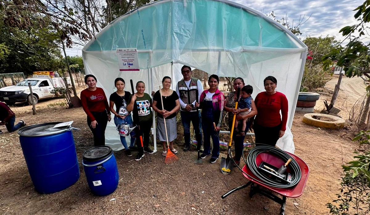 Implementan proyecto Hortícola Comunitario en zona rural de Mazatlán