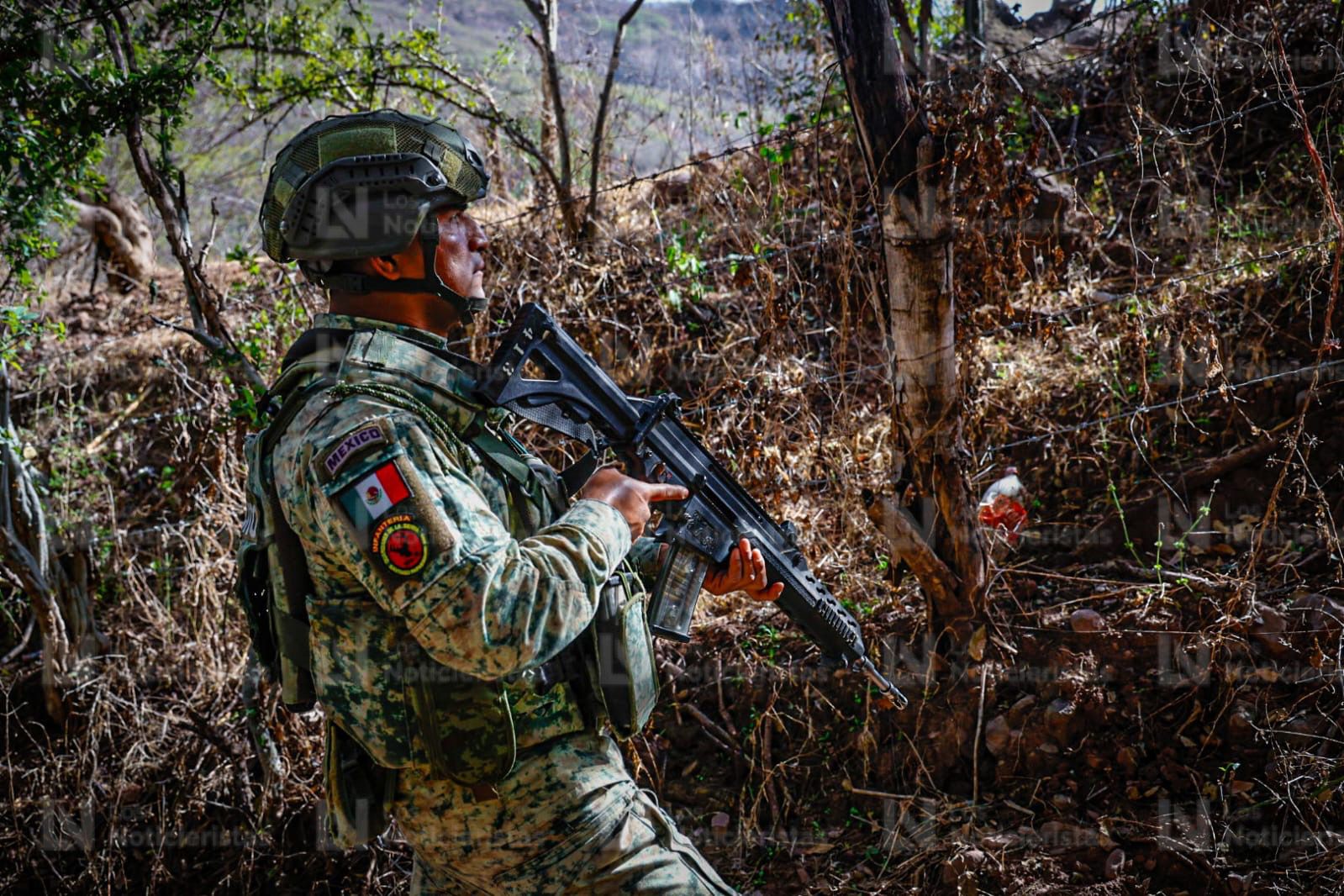 Detecta Ejército nueva modalidad de siembra de mariguana en Badiraguato