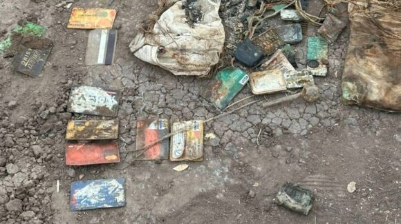 Rastreadoras localizan restos de tres personas en el dren Burrión en Guasave, Sinaloa