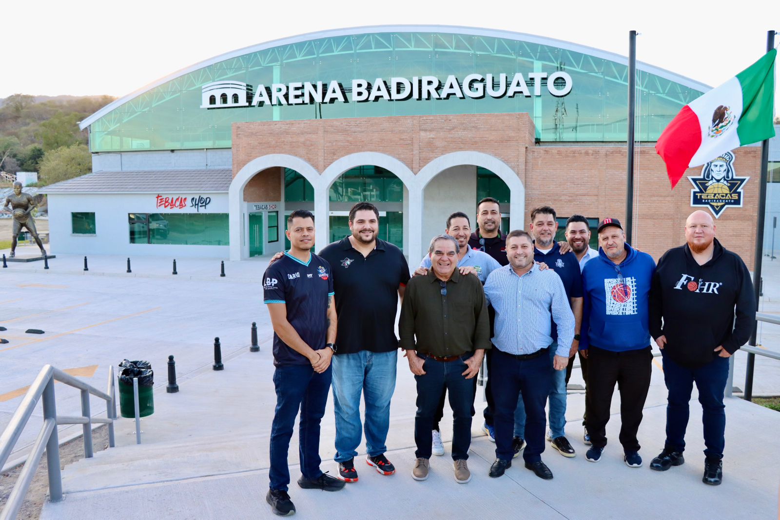 Recibe Badiraguato a presidentes de la Liga de Baloncesto del Pacífico
