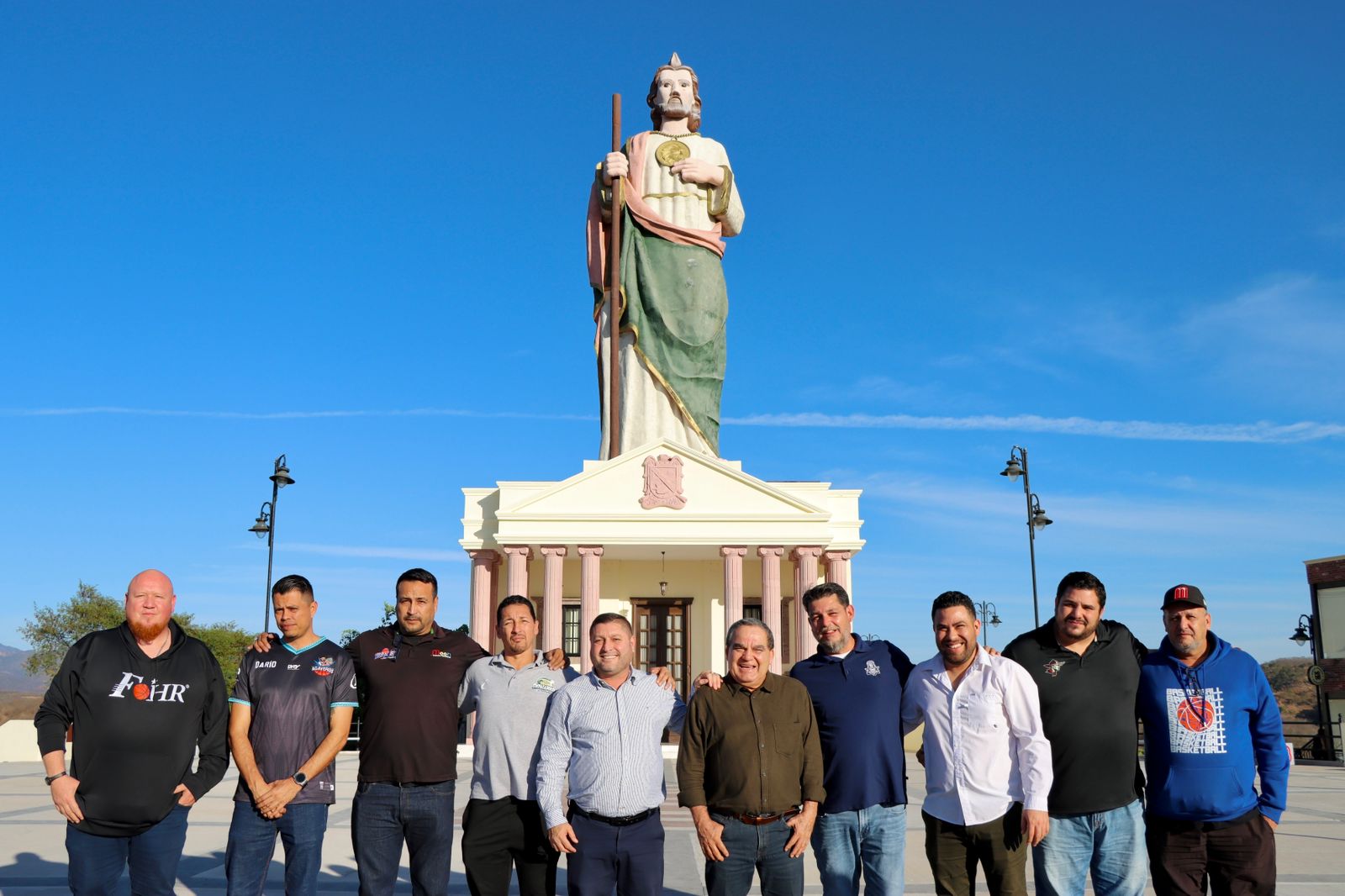 Recibe Badiraguato a presidentes de la Liga de Baloncesto del Pacífico