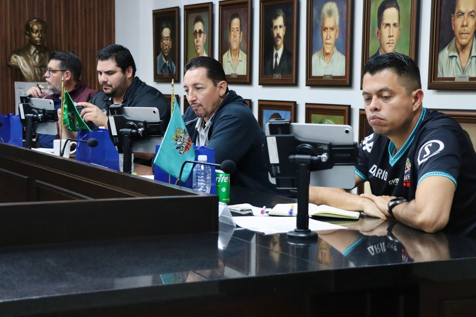 Recibe Badiraguato a presidentes de la Liga de Baloncesto del Pacífico