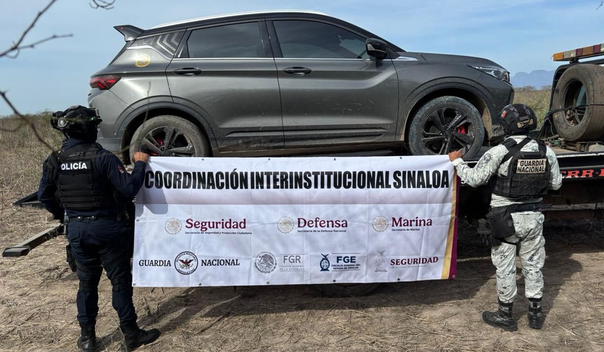 Recuperan vehículos con reporte de robo en Culiacán, Navolato y Elota