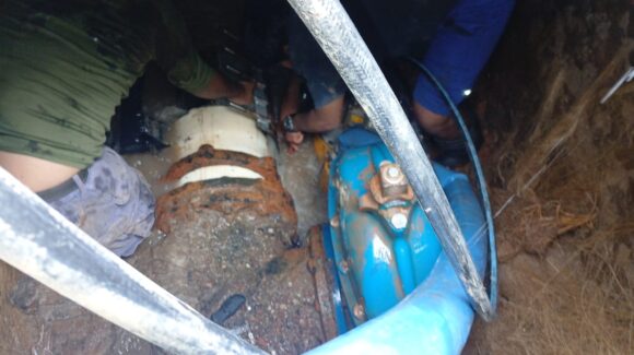Por fuga de agua, 10 colonias se quedan sin suministro este martes 27 de enero al norte de Mazatlán, Sinaloa