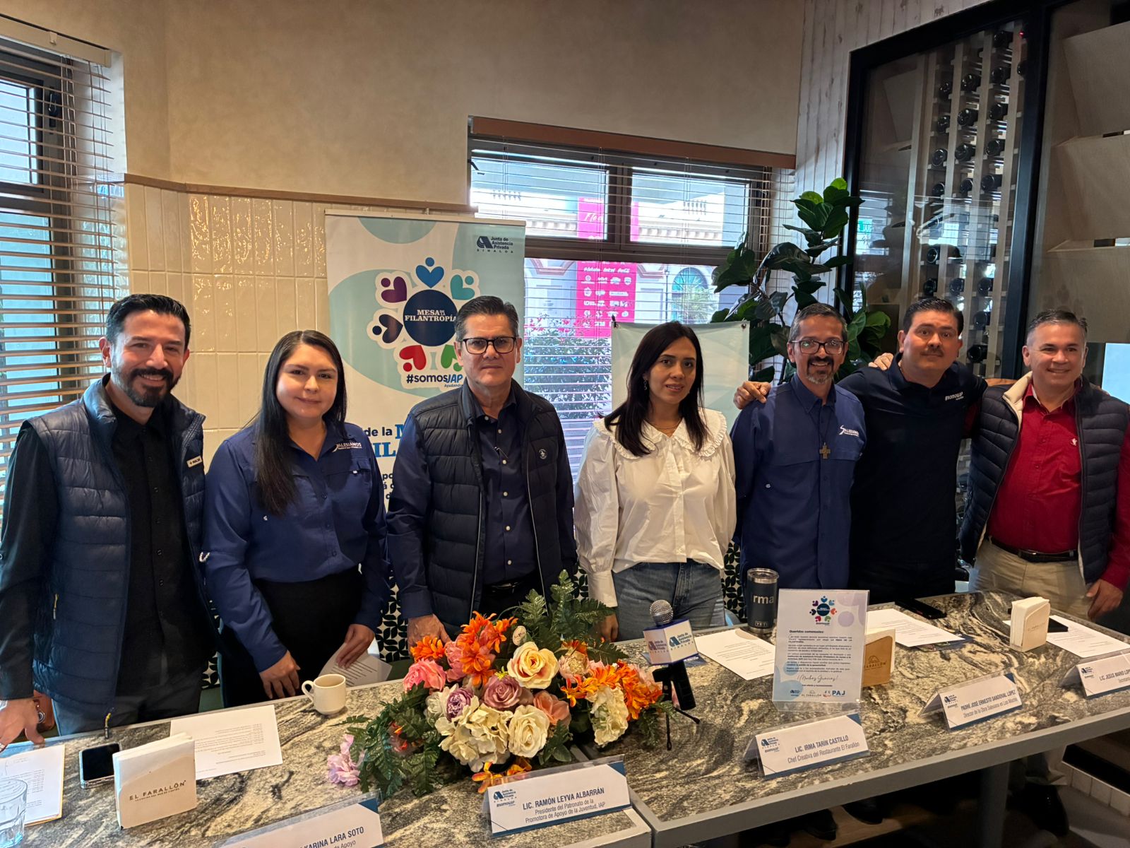 Restaurante El Farallón se suma a la Mesa de la Filantropía de la JAP Sinaloa en Los Mochis