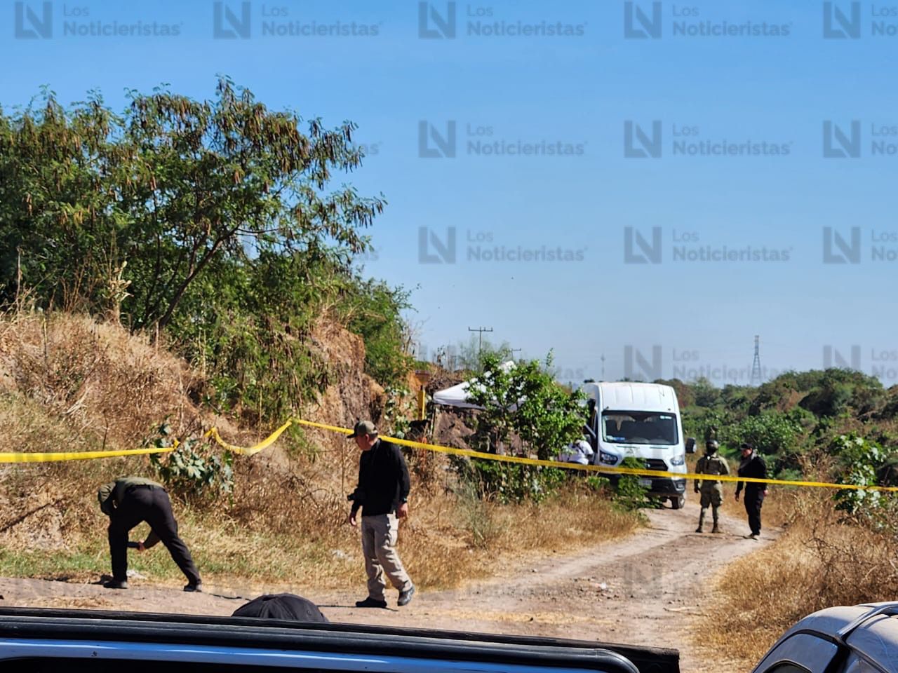 Localizan restos humanos en poblado cercano a la sindicatura de Culiacancito