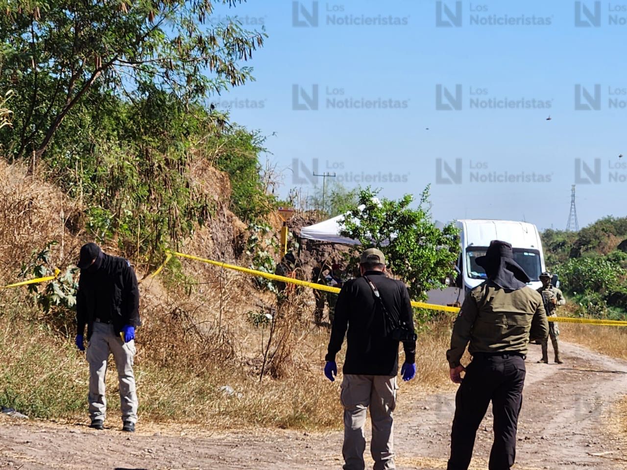 Localizan restos humanos en poblado cercano a la sindicatura de Culiacancito