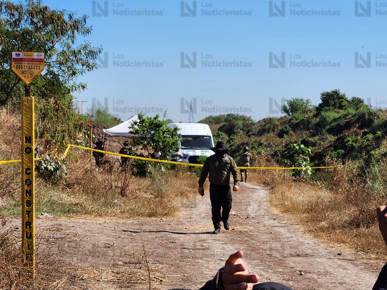 Localizan restos humanos en poblado cercano a la sindicatura de Culiacancito