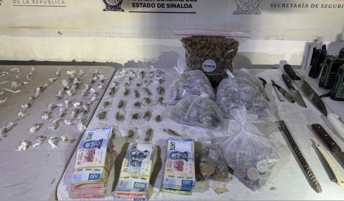resultados de una revisión en diversos módulos al interior del Penal de Aguaruto, en Culiacán