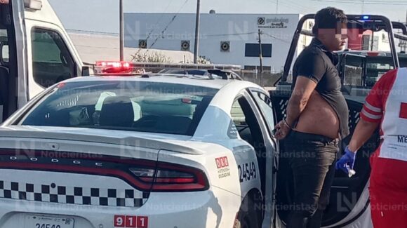 ¡Despojaron una camioneta e intentaron huir! Hay dos “robacarros” detenidos tras persecución a balazos al sur de Culiacán