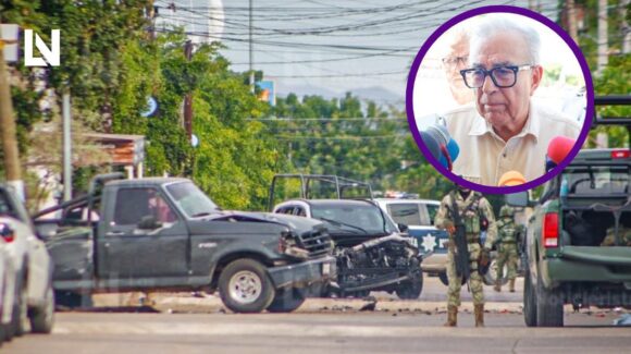 “Delincuentes iban persiguiendo a policías que iban saliendo de turno”: Rocha habla del enfrentamiento en Terranova, Culiacán
