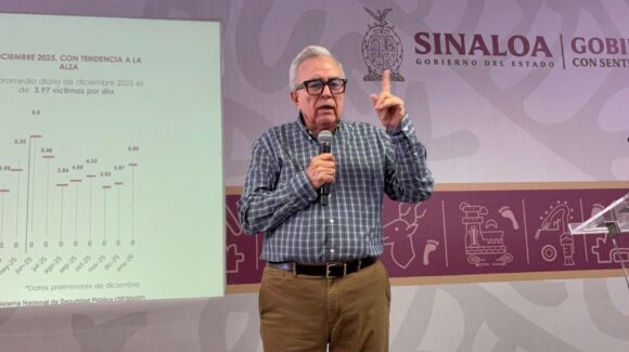 “Es una falta de respeto a la autoridad”: Rocha Moya condena asesinato del director de Tránsito
