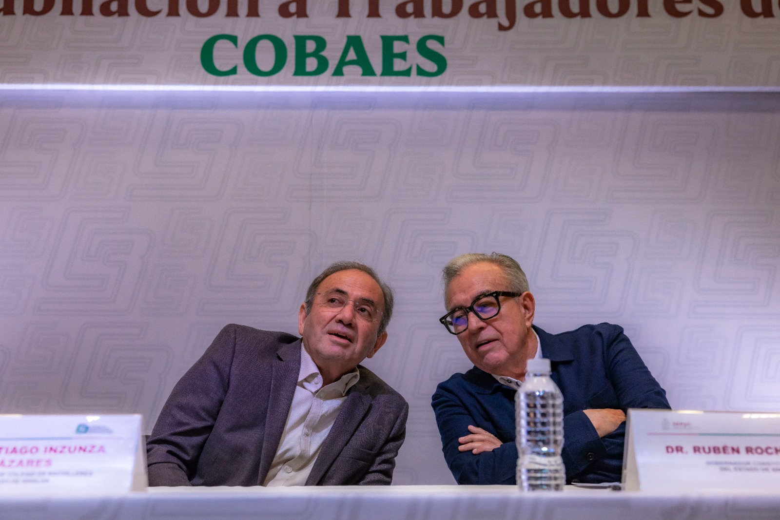 Rubén Rocha Moya y Santiago Inzunza Cázares