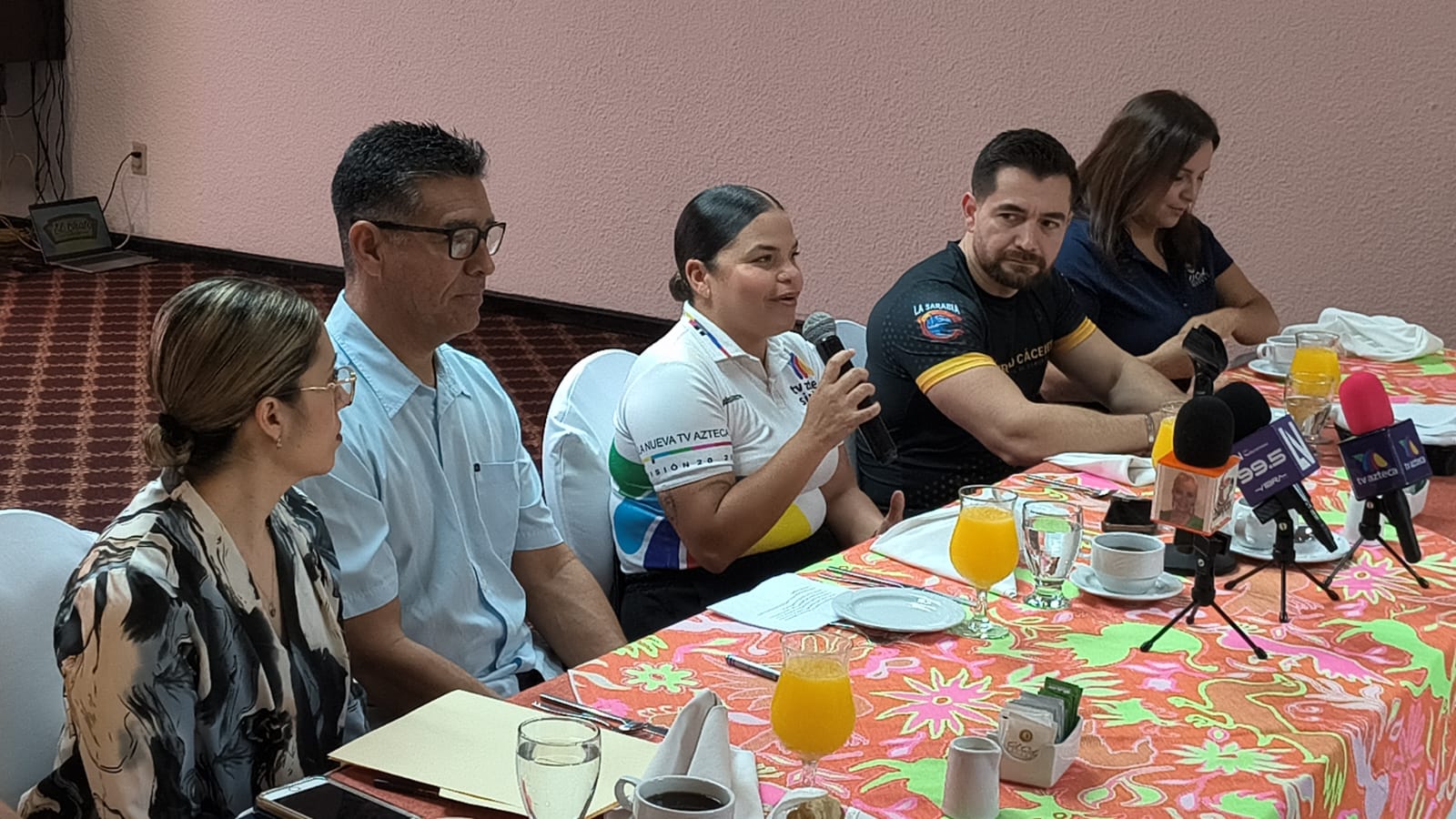 Rueda de prensa carrera 5K Mazatún