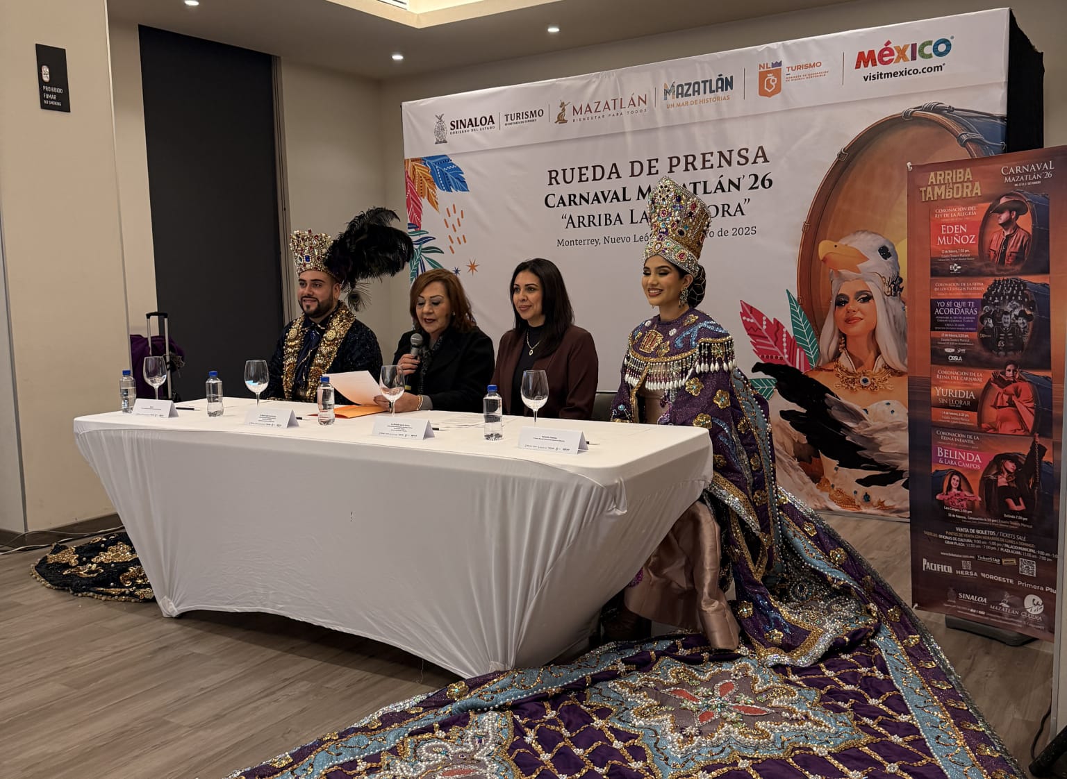Sectur promociona al Carnaval Internacional de Mazatlán en varios estados de México
