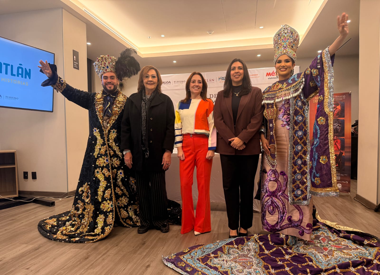Sectur promociona al Carnaval Internacional de Mazatlán en varios estados de México