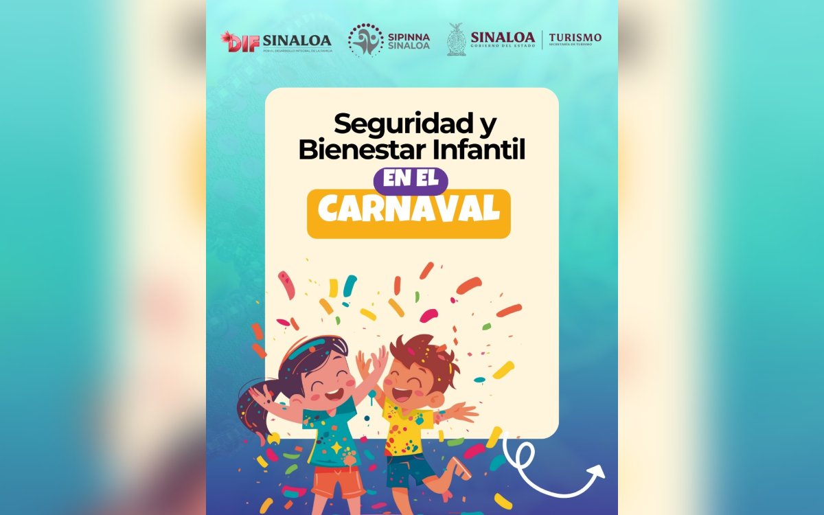 Seguridad y bienestar infantil durante el carnaval de Mazatlán