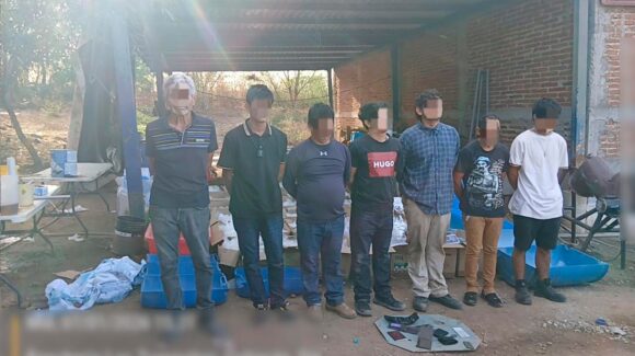 ¡Hay 7 detenidos! Captura la Marina a ‘cocineros’ de drogas y desmantela un narcolaboratorio en Culiacán