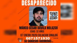 solicitan apoyo para localizar a marco cesar davila