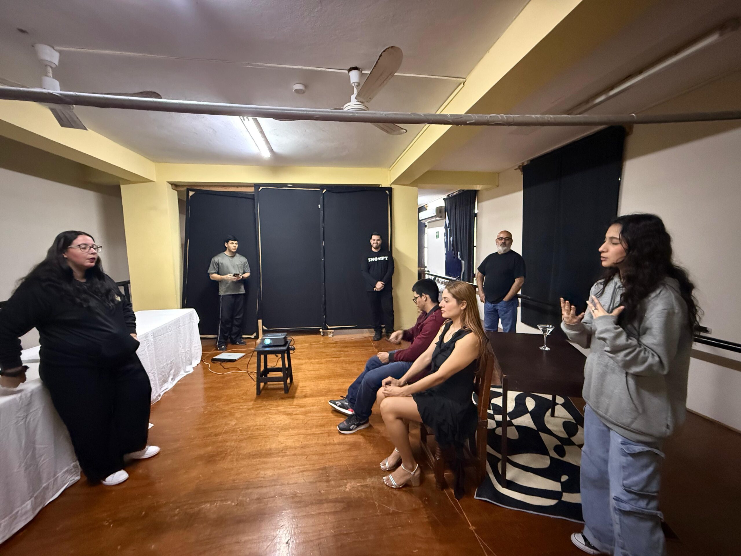 Taller de Escenografía en el CMA de Mazatlán
