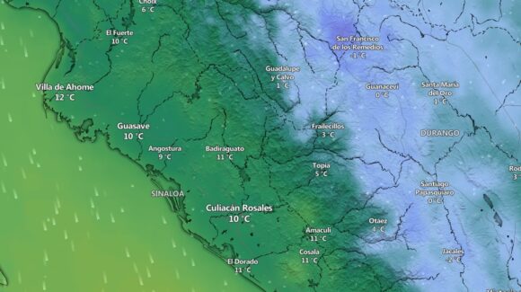 Clima Sinaloa hoy 26 de enero | ¡Bajón! En 6 grados amanece Choix esta mañana y para el miércoles se espera el ingreso de frente frío No 31 sobre el noroeste