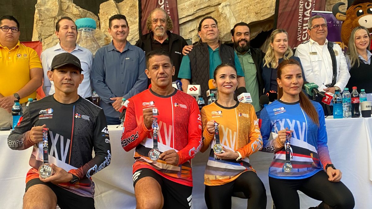 todo listo para el maraton internacional de culiacan 2026 medallas