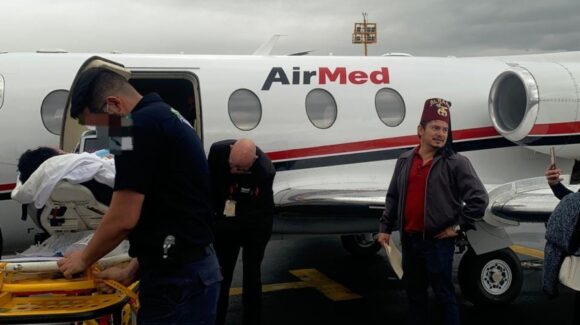 Adán, joven lesionado en incendio de Pradera Dorada, en Mazatlán, ya recibe atención médica en California: Shriners