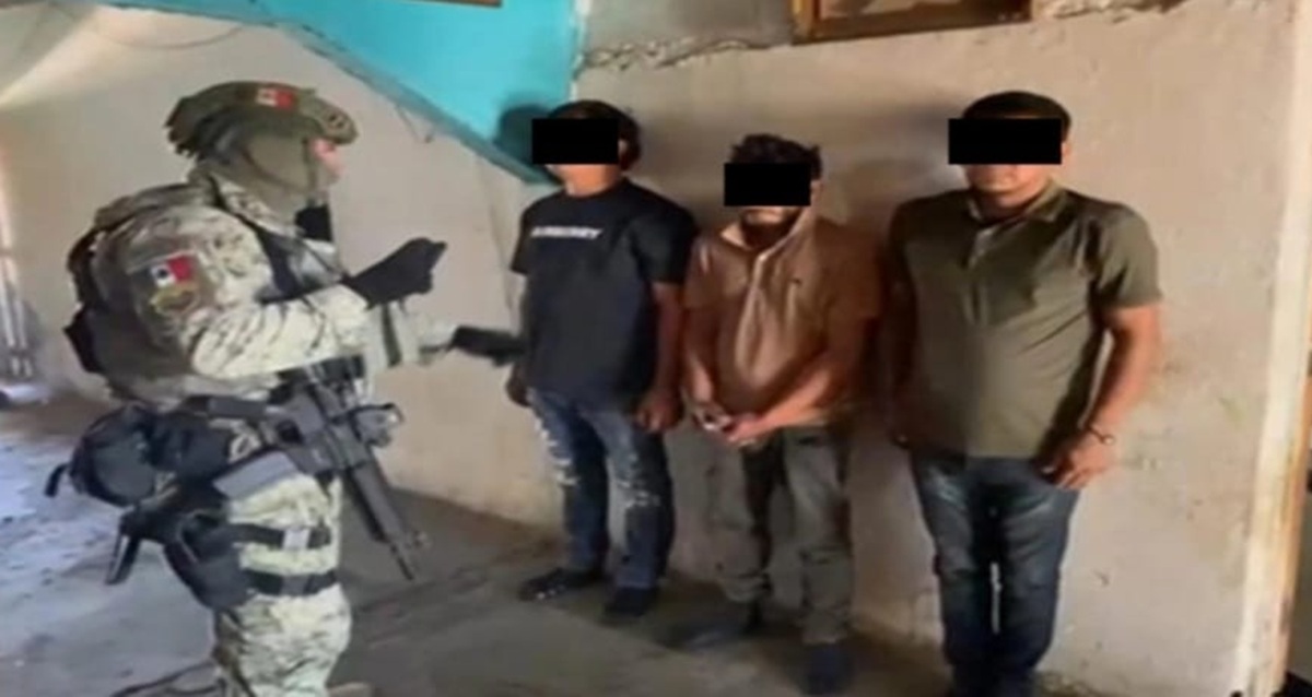 Tres detenidos con armas en Villa Juárez, Navolato