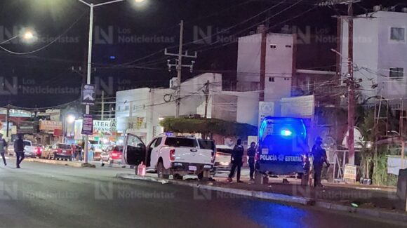 Un muerto y tres heridos deja agresión a balazos contra ocupantes de una Frontier en Bacurimí de Culiacán, Sinaloa