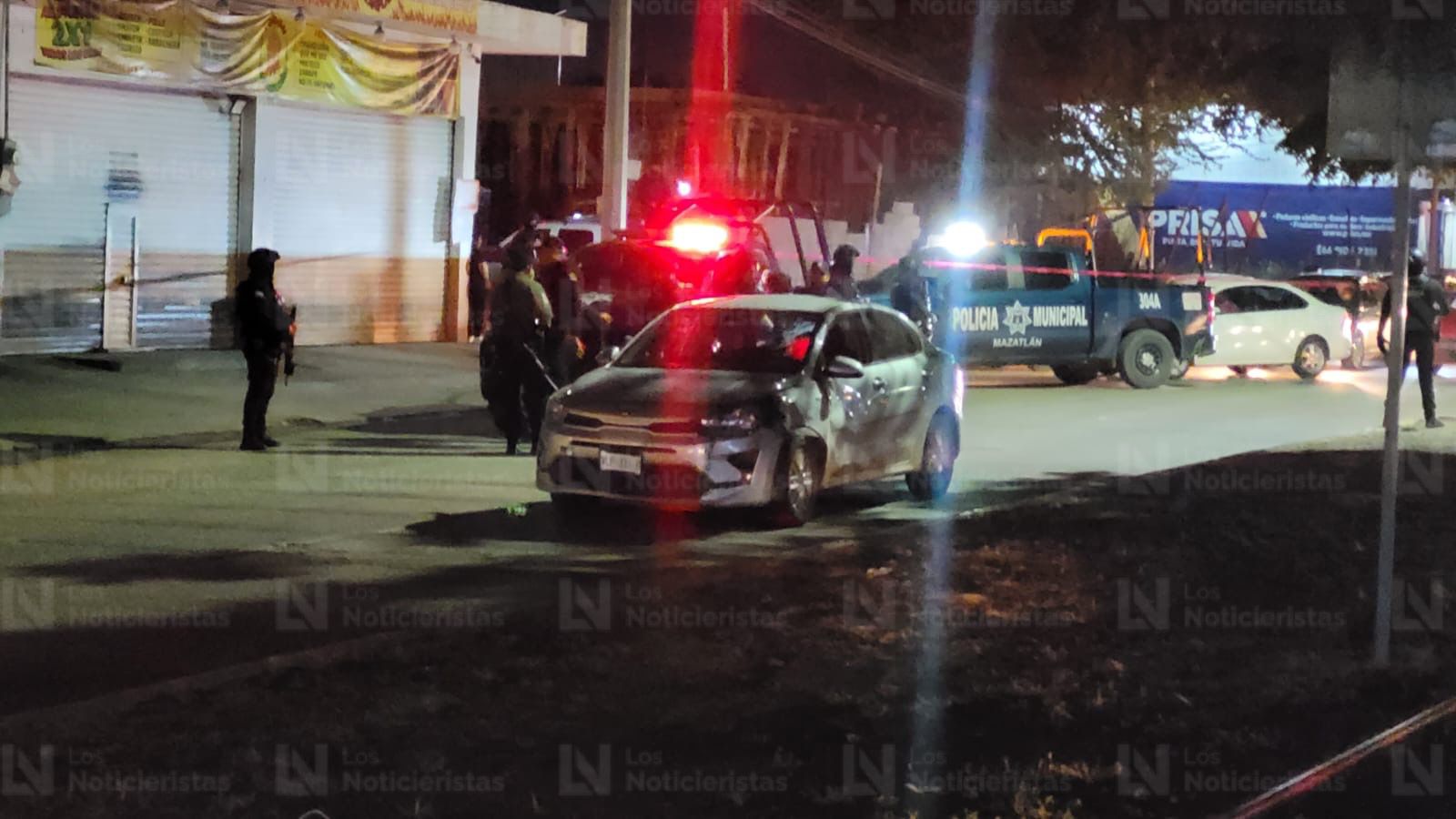 Tres lesionados y un detenido deja persecución a balazos en la avenida Múnich, en Mazatlán