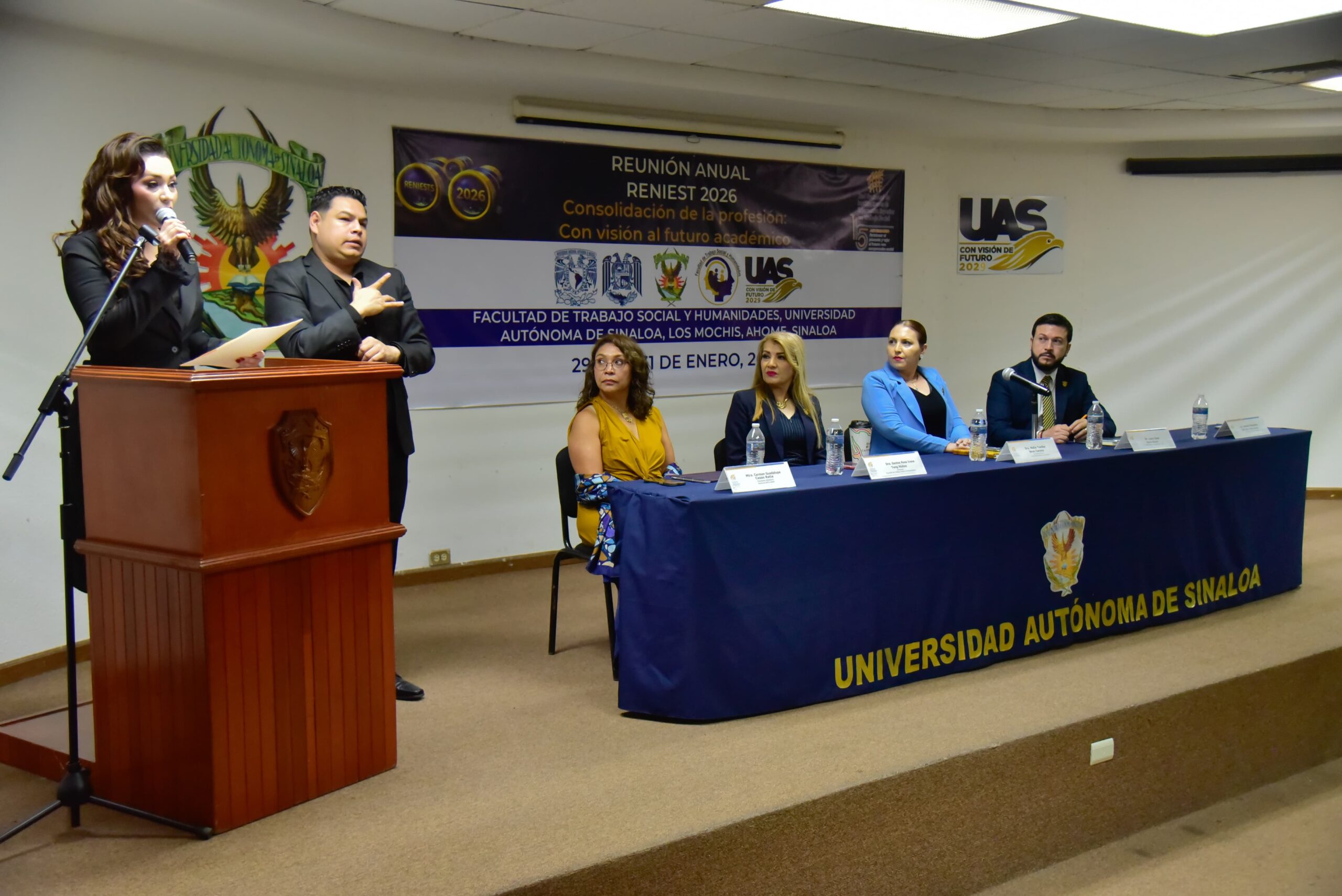 Reunión anual de la Red Nacional de Instituciones de Educación Superior en Trabajo Social en Los Mochis