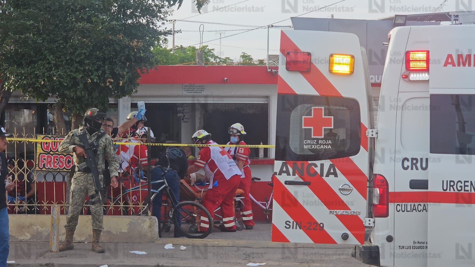 Un muerto y dos heridos deja ataque armado en Industrial El Palmito, en Culiacán