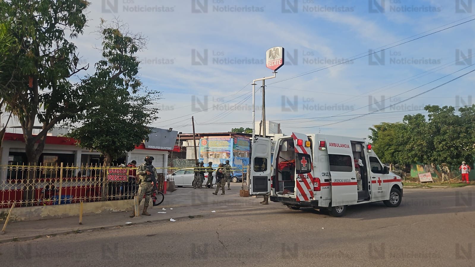 Un muerto y dos heridos deja ataque armado en Industrial El Palmito, en Culiacán