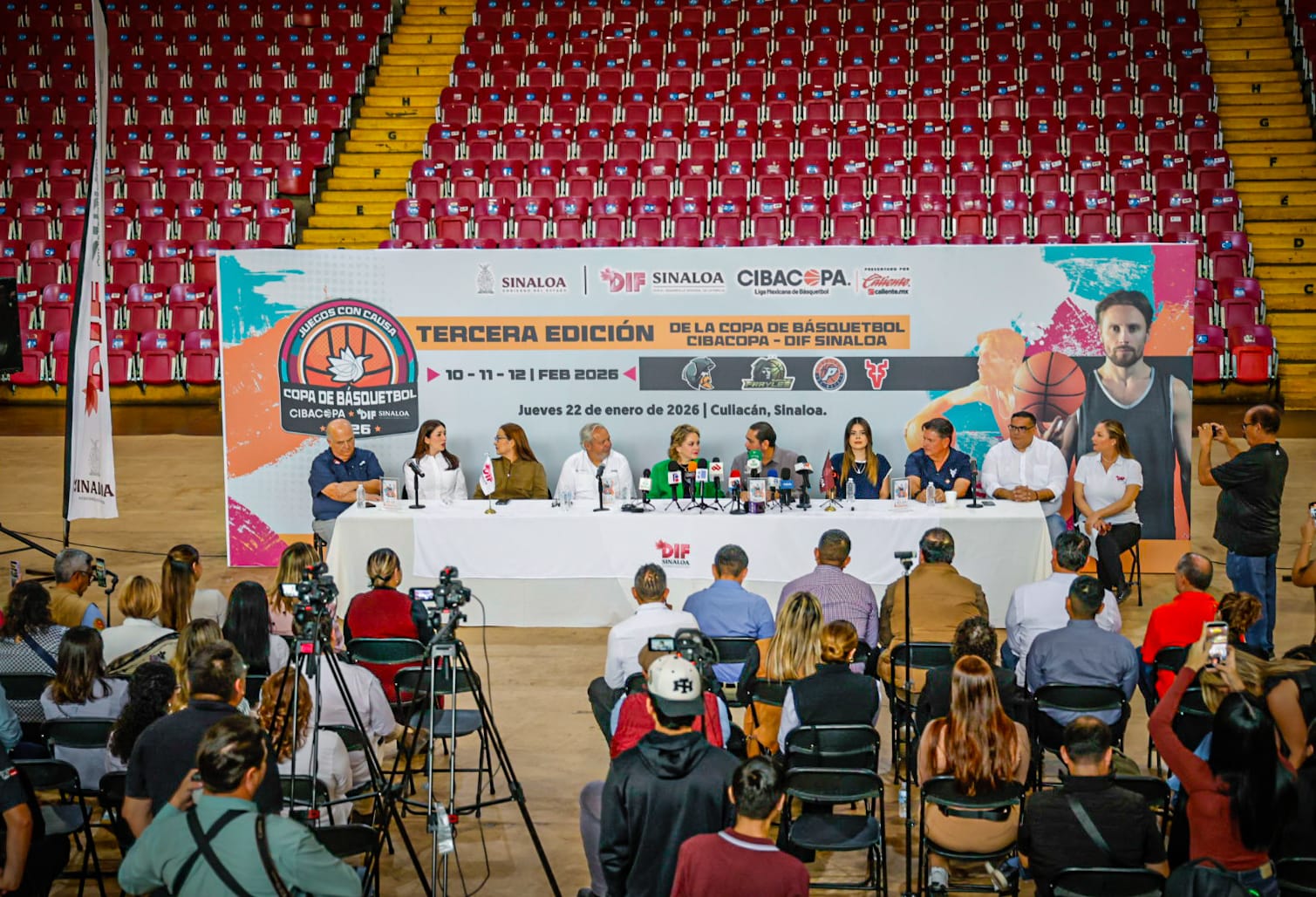 Invitan a la tercera edición de la Copa de Basquetbol Cibacopa-DIF Sinaloa 2026