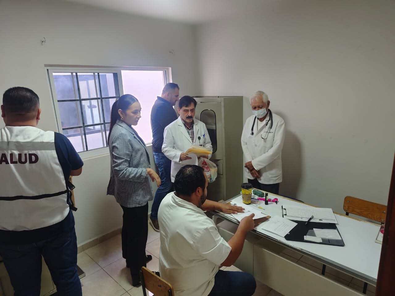 atención médica a hijos de jornaleros agrícolas en el CAI de Guasave