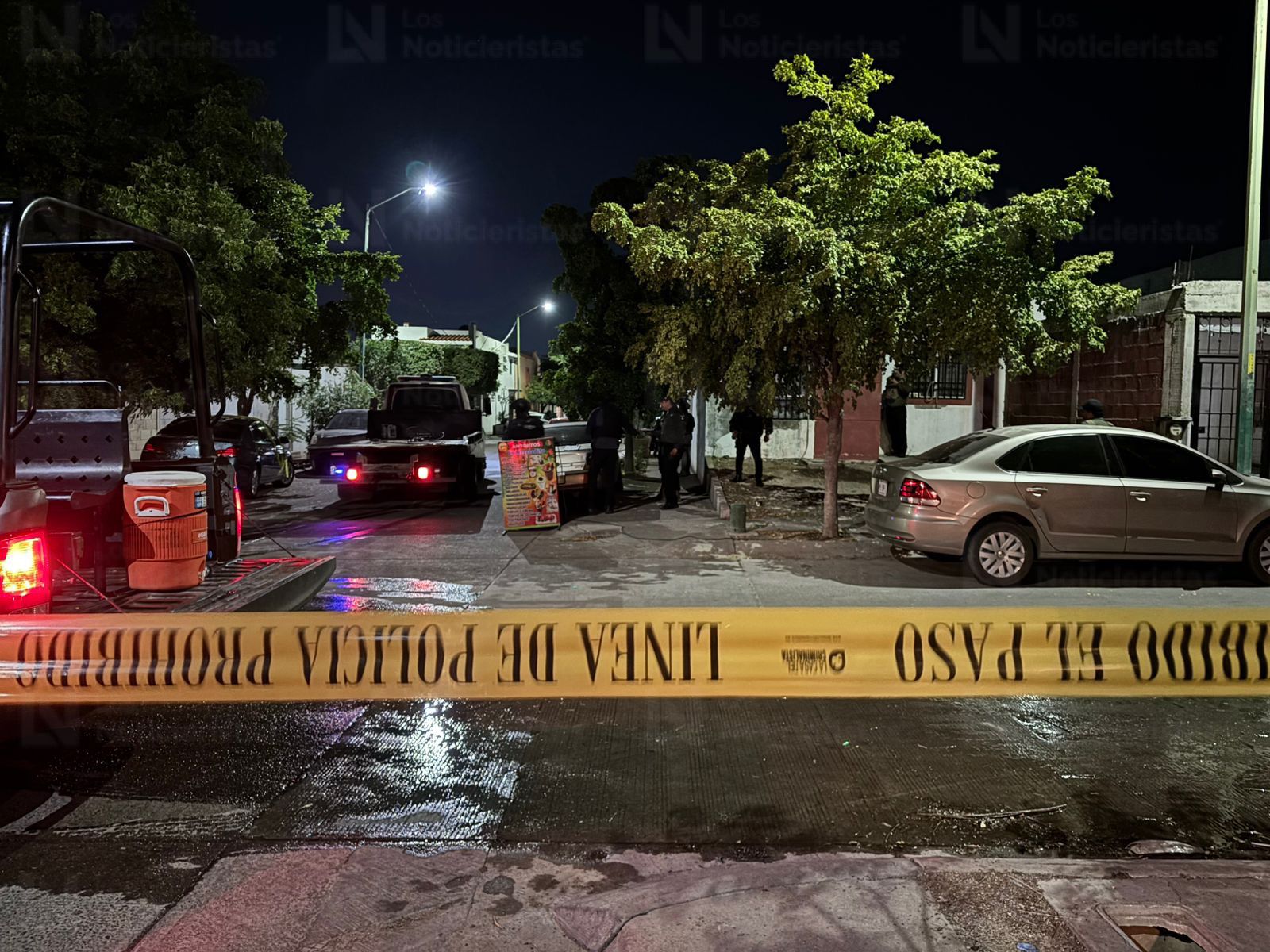 Vehículo de César Eduardo, policía desaparecido en Culiacán, Sin.