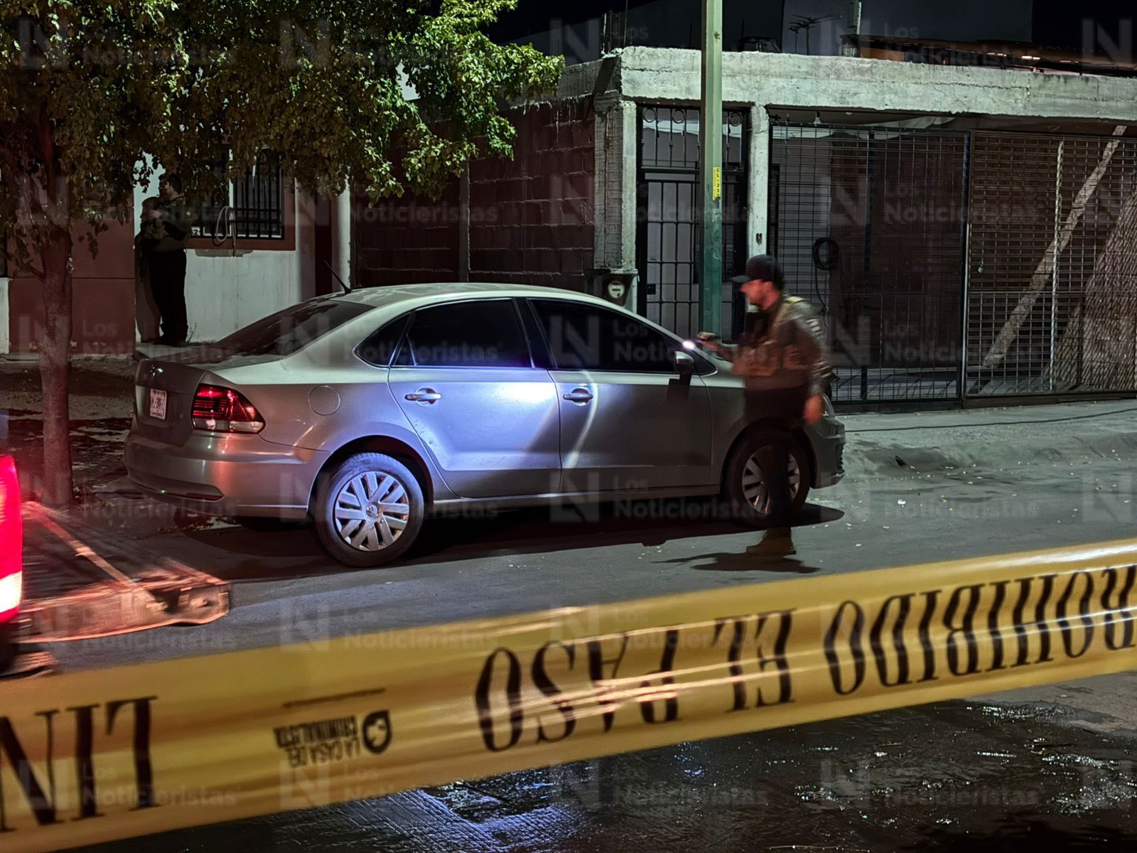 Vehículo de César Eduardo, policía desaparecido en Culiacán, Sin.