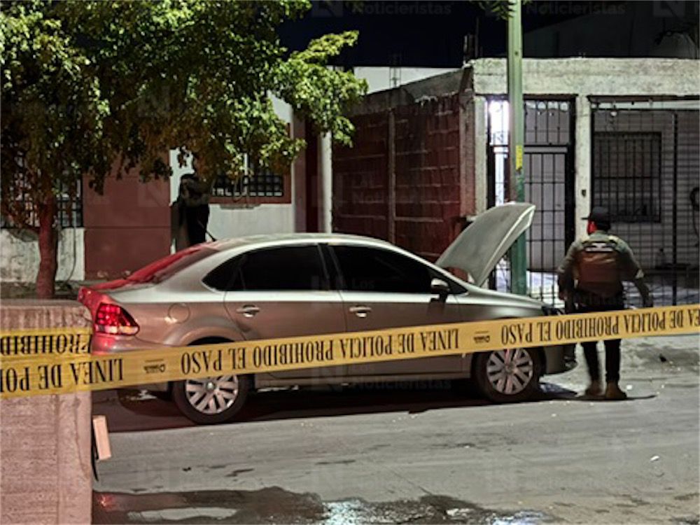 Vehículo de César Eduardo, policía desaparecido en Culiacán, Sin.